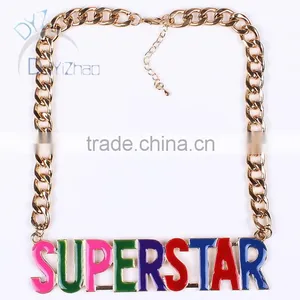Wholesale Gold Chain Necklace SUPERSTAR Design thumbnail-2