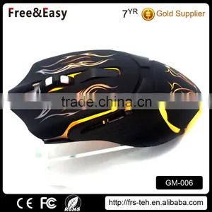 The Beautifull 6 Buttons USB Gaming Mouse With Glittery LED thumbnail-4