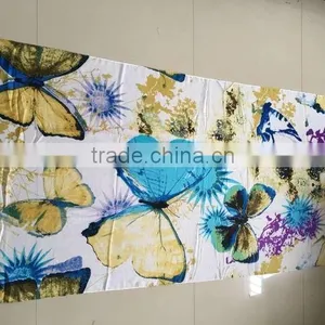 SGS Test New Arrival Lady Scarf Polyester Silk Screen Print Custom Scarf thumbnail-1