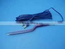 Bipolar Bayonet Forceps 8.5"(PURPLE) W/Cord ReUsable Electrosurgical Instruments thumbnail-1