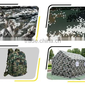 Military Tent Canvas Fabric / Camouflage Bag Canvas Fabric thumbnail-1