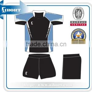 SUBRG-834 Breathable Sublimated Rugby Jerseys and Shorts thumbnail-1