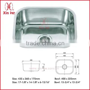 304 Stainless Steel Kichen Sink Hot Sale thumbnail-1