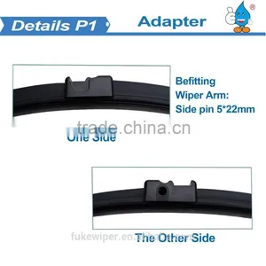 Double Left-hand Driving Car Front Windshield Wiper Blade thumbnail-2
