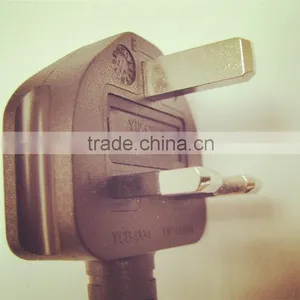 Singapore Standard 3pin 3-13A/ 250V Non-rewireable Singappore Standard Plug thumbnail-1