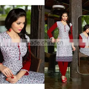 COTTON DESIGNER KURTIS thumbnail-1