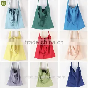 Collapsible Single-shoulder Canvas Tote Bag in Shopping Bags Quality Choice thumbnail-1