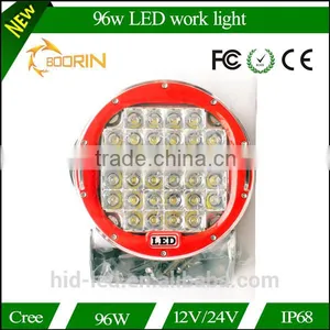 96W LED WORKING LIGHT 10v-30v Car Accessory Led Working Lamp Offroad Tractor Bus Train Led Work Lighting thumbnail-3