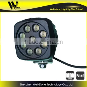 Factory Direct Offer Oledone 4.3" 27W Heavy Duty Mining Drilling Excavator Truck Tractor Trailer LED Work Light thumbnail-1