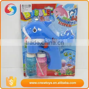 Wholesale Led Light up Dolphin Animal Plastic Soap Bubble Toys for Kids Quality Choice thumbnail-1