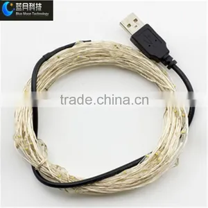 10m 100L Copper Wire USB Operated Led String Light thumbnail-1