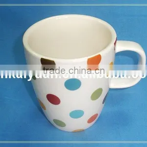 Porcelain 12oz Decal Water Mug thumbnail-1