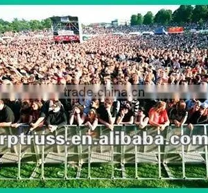2012 Hot Sell Aluminum Crowd Control Barrier Applied in Sports thumbnail-1