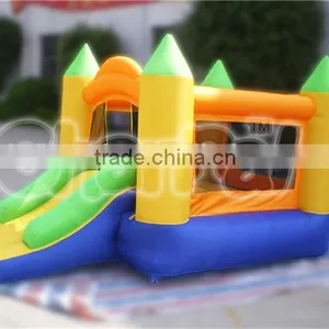 Home Use Inflatable Castle With Slide, Combo thumbnail-3