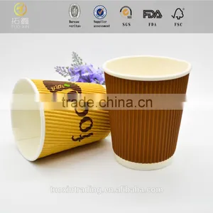 Plastic Brown Paper Cup With Great Price thumbnail-6