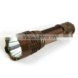 1173 New XM-L T6 LED Aluminum High Power Long Range Hunting Rechargable Torch thumbnail-3