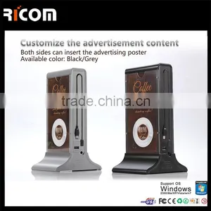 Hot Selling Fashionable High Capacity Portable Restaurant Charge Station Advertising Power Bank---PB102--Shenzhen Ricom thumbnail-4