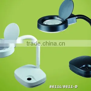 Professional 24 LED Lights Fluorescent Light 10x Table Magnifier Desktop Lamp Magnifier Beauty Salon thumbnail-1