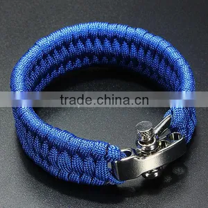 Stainless Steel Bracelet Survival Paracord thumbnail-1
