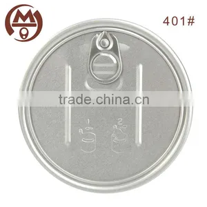 Hot Sale New Style Aluminum Can Cap 401# Easy Open Lid EOE thumbnail-1