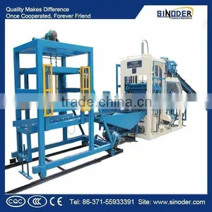 Sinoder Brand Cement Block Making Machine QT6-15 Hydraulic Press Block Machine thumbnail-1