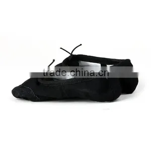 Wholesale Fashion Style Kids Soft Black and White Stripe Baby Girl Dance Shoes thumbnail-5