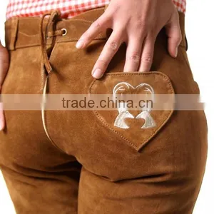 LADIES SHORT LEDER HOSE , Traditional German Shorts / TRACHTEN WEARS thumbnail-6