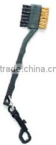 Dual-side Mini Plastic Handle Wire Brush thumbnail-4