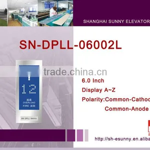 Elevator Morizontal Lcd Display/vertical Display/4 Inch 7 Segment Display/elevator Display/SN-DPLL-06002L thumbnail-1