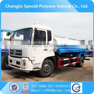 China Mainland Water Truck Price Dongfeng 8-12cbm Water Tank Truck for Sale thumbnail-1