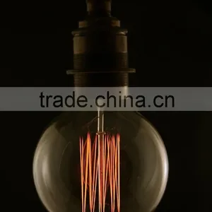 Retro Style Globe Lighting Bulbs G80 Antique Edsion Decorative Globe Light Bulb Antique Lighting Bulbs for Sale thumbnail-4