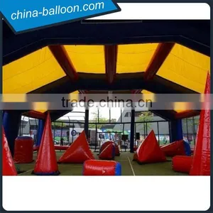 Outdoor Inflatable Obstacles Paint Game,inflatable Air Bunker for Game thumbnail-5