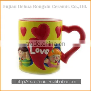 Ceramic Hand-painted 3D Cartoon Animal Mug thumbnail-1