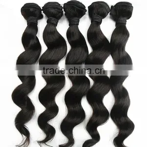 5a Brazilian Loose Wave Human Hair Extensions thumbnail-1