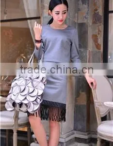 PU Leather Large Capacity Elegant Female Hand Bag thumbnail-3