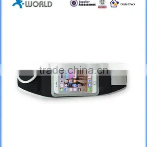 Zipper Pockets Water Resistant Waist Bag Water Bottle Waist Pack for Running thumbnail-5