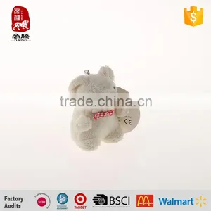 Plush Teddy Bear Keychain Wear Bow Tie China Manufacture thumbnail-2