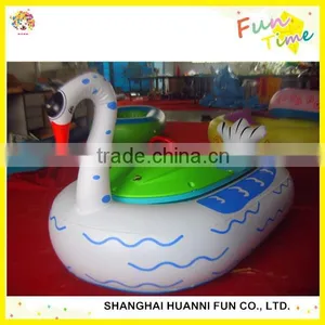 Good Aqua Inflatable Motorized Bumper Boat With Free Batteries for Kids thumbnail-3