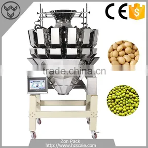 500-2000g Small Grain 10 Heads Multihead Weigher Rice Weighing Scale thumbnail-2