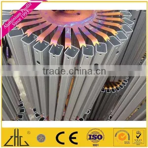Wow!!! Color Anodized Aluminium Extrusion CNC Holes Machining / 6463 Mechanical Polished Aluminium Profile for Shower Enclosure thumbnail-6