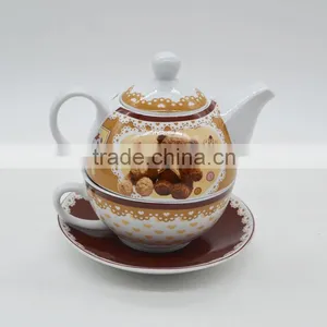 Hot Sale Ceramic Tea Set With Ceramic Cup thumbnail-6