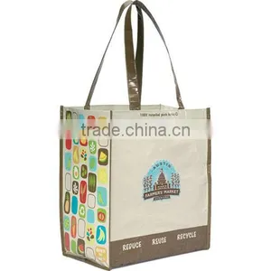 Laminated Non-Woven Portrait Tote thumbnail-5