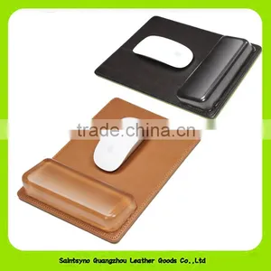 15015 Natural Leather Mouse Pad With Hand Wrist Rest thumbnail-4