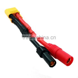 XT90 to AS150 XT150 Parallel Battery Adapter Y Cable Dual DJI S1000 S900 S1000+ XT90 thumbnail-1