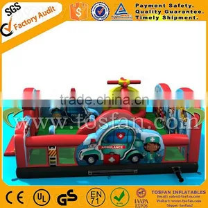 Inflatable Rescue Theme Combo,rescue Amusement Equipments A3084 thumbnail-5