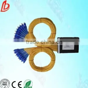 PLC Splitter in Steeless Tube Box Rack Mount for FTTB/FTTC/FTTP/FTTH thumbnail-1