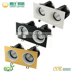 24w Cob Led Downlight, China Recessed Downlight, Square Led Downlight thumbnail-5