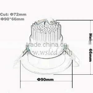 7W Led Downlight, Led Cob Downlight Led Downlight Price thumbnail-5