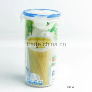 750ml Cylindrical Food Storage Container With Airtight Lid thumbnail-2