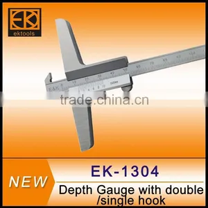 Stainless/ Carbon Steel Multifunctional Vernier Depth Gauges With Hook thumbnail-1